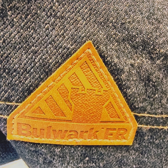 Bulwark Heavyweight Excel FR Flame Resistant Denim Jeans Carpenter 36 x 30 - Picture 2 of 4